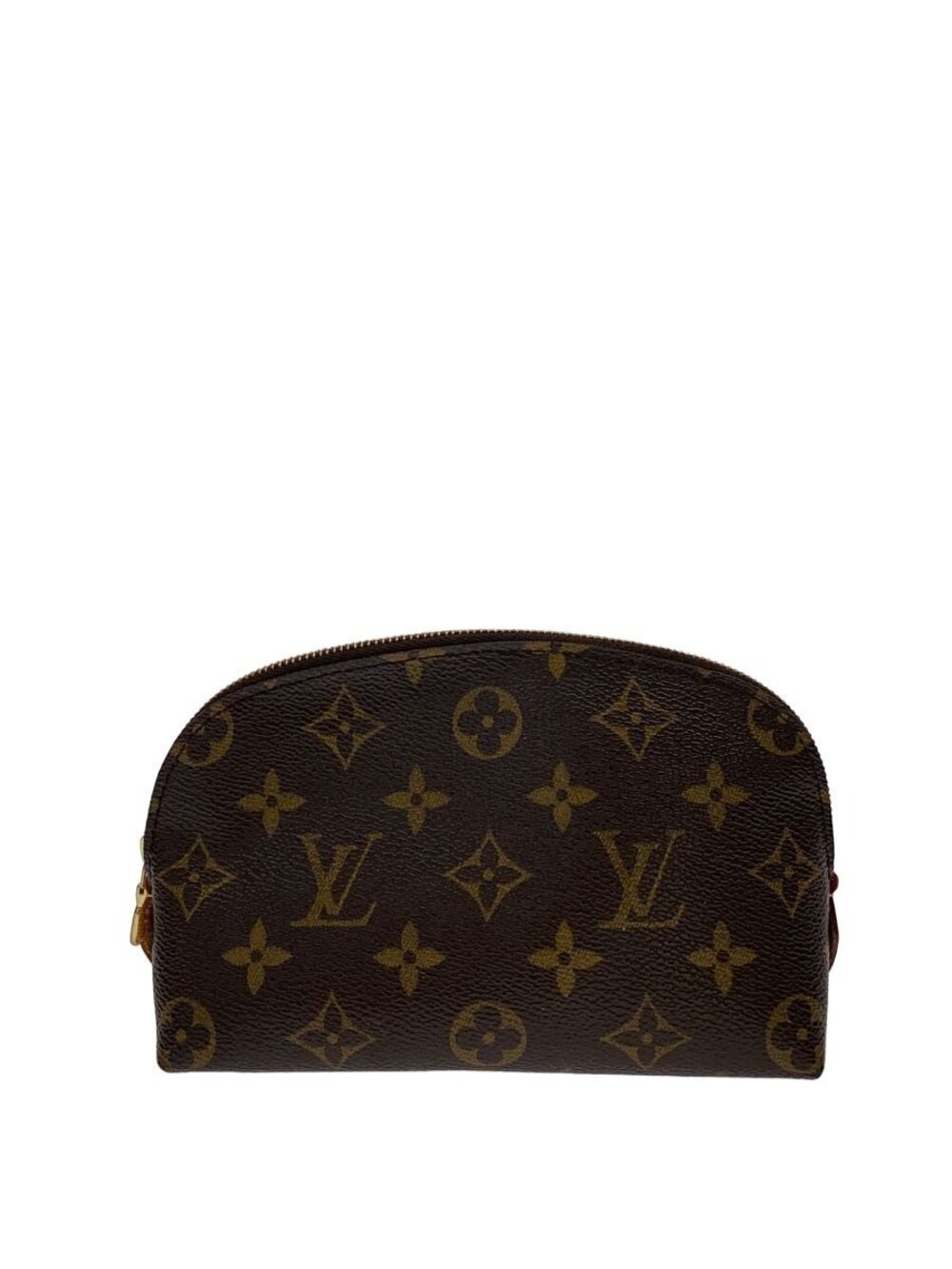 LOUIS VUITTON Pochette Cosmtique Monogram Canvas Brown All over